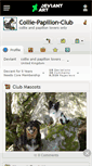 Mobile Screenshot of collie-papillon-club.deviantart.com