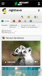 Mobile Screenshot of nighthawk.deviantart.com