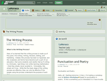 Tablet Screenshot of lamonaca.deviantart.com