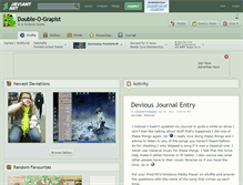 Tablet Screenshot of double-o-grapist.deviantart.com