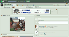 Desktop Screenshot of littleoddawa.deviantart.com