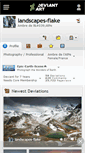 Mobile Screenshot of landscapes-flake.deviantart.com