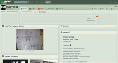 Desktop Screenshot of dsboy21122.deviantart.com