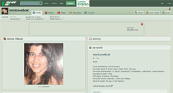 Desktop Screenshot of monicawebcat.deviantart.com