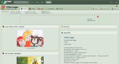 Desktop Screenshot of chibi-cougar.deviantart.com