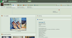 Desktop Screenshot of lepassager29.deviantart.com