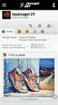 Mobile Screenshot of lepassager29.deviantart.com