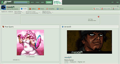 Desktop Screenshot of moodypi.deviantart.com