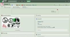 Desktop Screenshot of lillypop123.deviantart.com