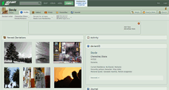 Desktop Screenshot of dovle.deviantart.com