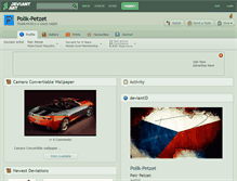 Tablet Screenshot of polik-petzet.deviantart.com