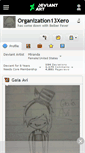 Mobile Screenshot of organization13xero.deviantart.com
