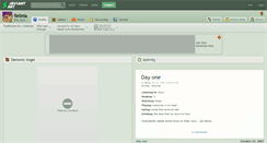 Desktop Screenshot of felinia.deviantart.com