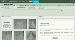 Desktop Screenshot of angel-of-dawn.deviantart.com