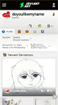 Mobile Screenshot of doyoulikemyname.deviantart.com
