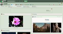 Desktop Screenshot of cloudish.deviantart.com