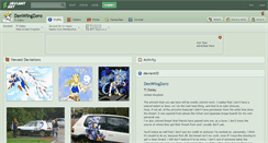 Desktop Screenshot of denwingzero.deviantart.com