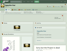 Tablet Screenshot of happynewyear.deviantart.com