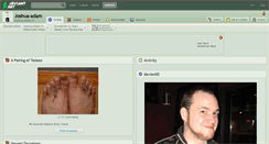 Desktop Screenshot of joshua-adam.deviantart.com