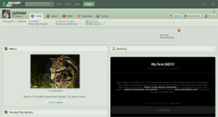 Desktop Screenshot of cjchmiel.deviantart.com