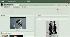 Desktop Screenshot of dreamzzzcatcher.deviantart.com