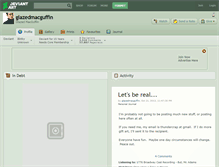 Tablet Screenshot of glazedmacguffin.deviantart.com