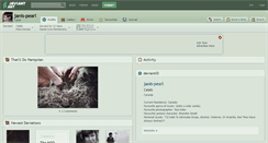 Desktop Screenshot of janis-pearl.deviantart.com