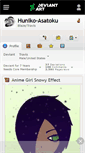 Mobile Screenshot of huniko-asatoku.deviantart.com