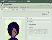 Tablet Screenshot of huniko-asatoku.deviantart.com