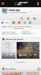 Mobile Screenshot of i-kick-ass.deviantart.com