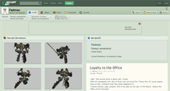 Desktop Screenshot of fastmax.deviantart.com