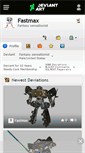 Mobile Screenshot of fastmax.deviantart.com