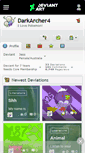 Mobile Screenshot of darkarcher4.deviantart.com