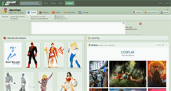 Desktop Screenshot of danelsan.deviantart.com