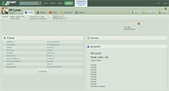 Desktop Screenshot of dp-lover.deviantart.com