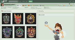 Desktop Screenshot of nikivandermosten.deviantart.com