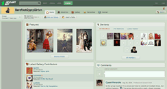 Desktop Screenshot of barefootgypsygirls.deviantart.com