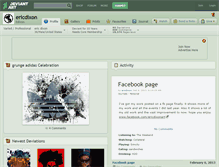 Tablet Screenshot of ericdixon.deviantart.com
