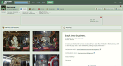 Desktop Screenshot of mercenar.deviantart.com