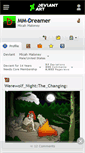 Mobile Screenshot of mm-dreamer.deviantart.com