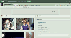 Desktop Screenshot of peaceonearth34.deviantart.com