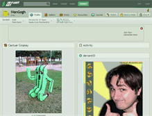 Tablet Screenshot of ivangogh.deviantart.com