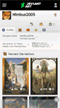 Mobile Screenshot of nimbus2005.deviantart.com