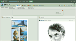 Desktop Screenshot of malu-clbs.deviantart.com