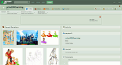 Desktop Screenshot of princericharming.deviantart.com