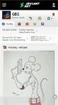 Mobile Screenshot of gb2.deviantart.com