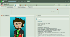 Desktop Screenshot of kderk123.deviantart.com