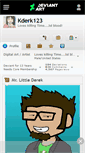 Mobile Screenshot of kderk123.deviantart.com