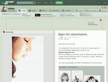 Tablet Screenshot of nabey.deviantart.com