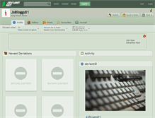 Tablet Screenshot of jobloggs81.deviantart.com